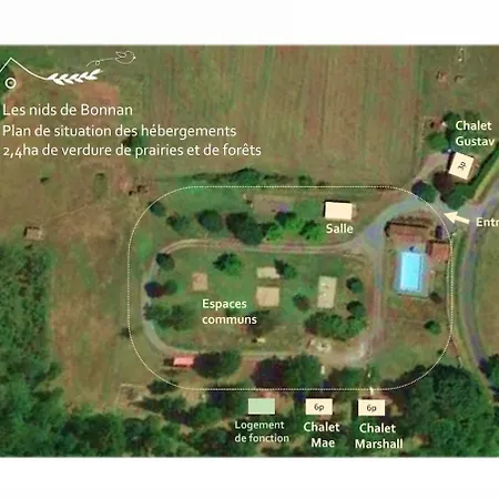 Les Nids De Bonnan 캠프장